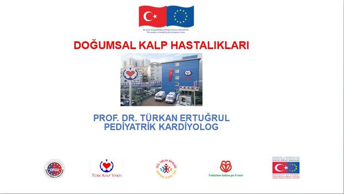 Batman’da yapılan ilk kurumsal eğitim kapsamında Prof. Dr. Türkan ERTUĞRUL’un ‘Doğumsal Kalp Hastalıkları’ konulu sunumu