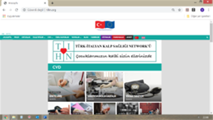 Proje Web Sitesinin Yayına Açılması