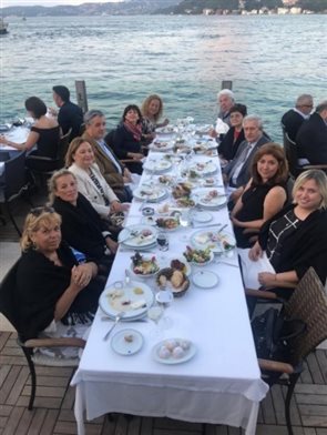 İtalyan Kalp Vakfı ekibi ile akşam yemeği